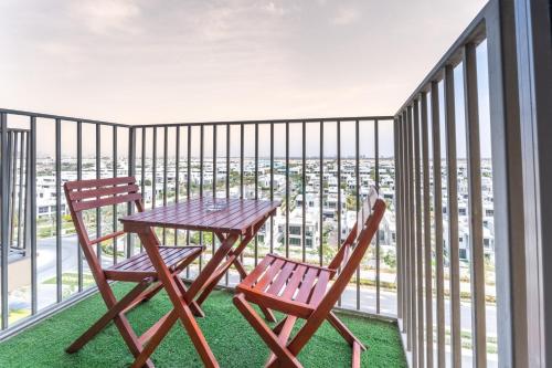 Leisure Living 1BR with Community View, Collective Tower 2, Dubai Hill Estate by Deluxe Holiday Homes, Dubái (foto 3)