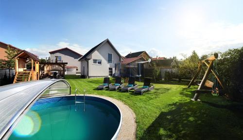 Peldbaseins, Andriš Apartmány (Andris Apartmany) in Spisske Bistre