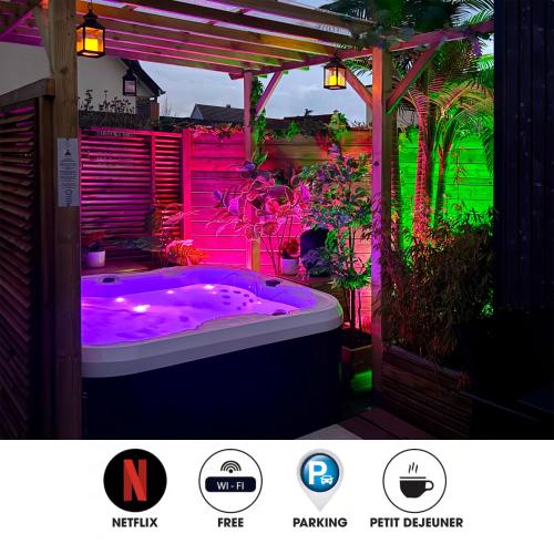 Gîte Studio Alsa 15 avec Jacuzzi privatif gîte à louer Fortschwihr