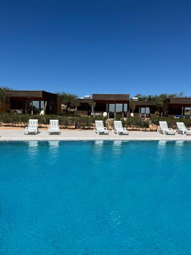 Swimming pool, Dakhla Camp in Dakhla