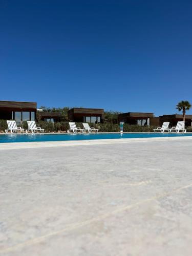 Swimming pool, Dakhla Camp in Dakhla