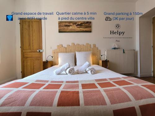 Appartement, 2 chambres, spacieux et plein de charme à 5 min du centre - Location saisonnière - Pau