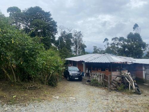 Casa en baños runtun hospedaje en el campo