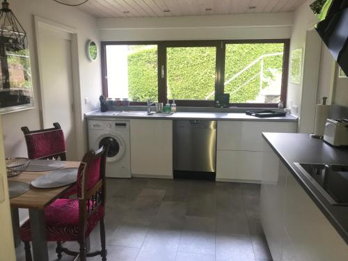 Ferienwohnung Burg Freienstein Blick mit Sauna in Beerfelden