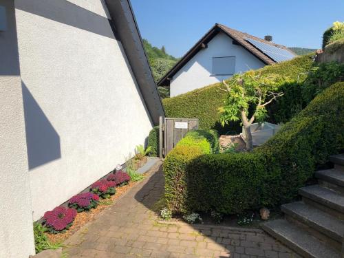 Ferienwohnung Burg Freienstein Blick mit Sauna in Beerfelden