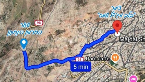 in the heart of Majdal-shams in マジダル シャムズ