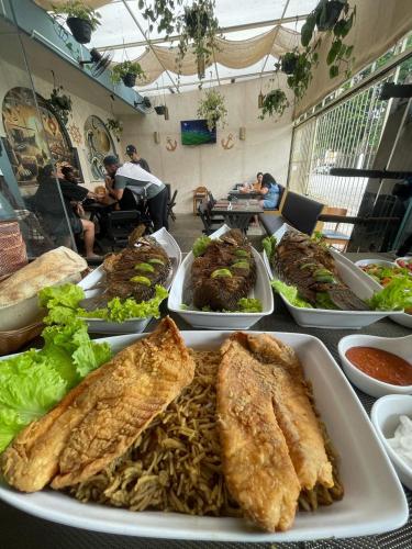 ห้องอาหาร, Hostel Cambuci in ลิเบร์ดาเด