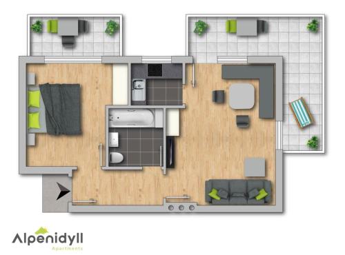 Huberhof 4 by Alpenidyll Apartments in Obere Klaus