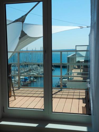 Apartment 42 Segler, mit Sauna, Blickrichtung offene See