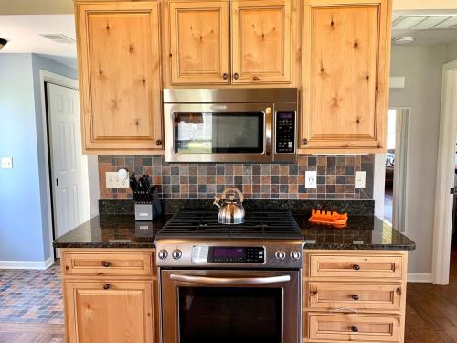 Modern SW Michigan Lakefront Home with Fireplace