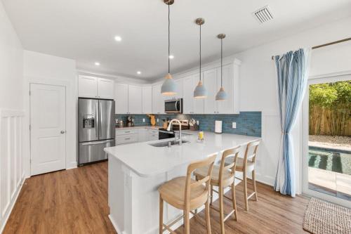 Heated Pool, Beachside, Bunk Room, Coastal Chic, St. Augustine (photo 10)