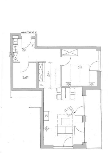 Apartment 32, Apartmenthaus Hafenspitze, Blickrichtung Binnenhafen Nordoffenes Meer, Eckernförde (foto 3)