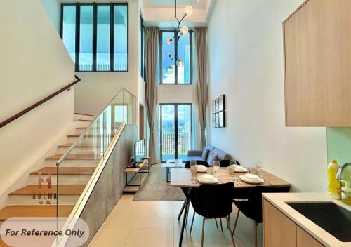 Balcony/terrace, The Colony KLCC Infinity Pool - 双子塔KLCC豪华泳池景观套房 in Kuala Lumpur