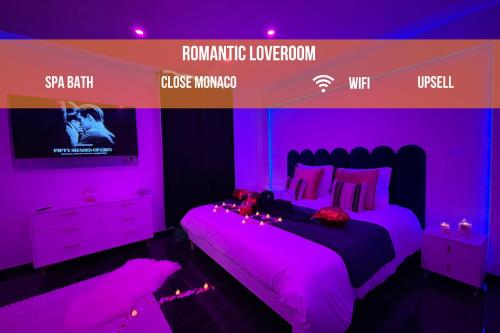 Seductive Love Room in border of Monaco, Beausoleil