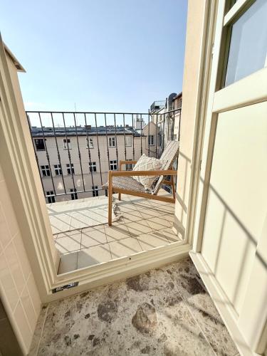 Luxury New Apartment with Balcony Steps from Wenceslas Square