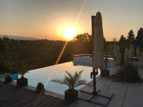 Appartement Architektenhaus - Pool - Fernsicht in Lannach, Österreich