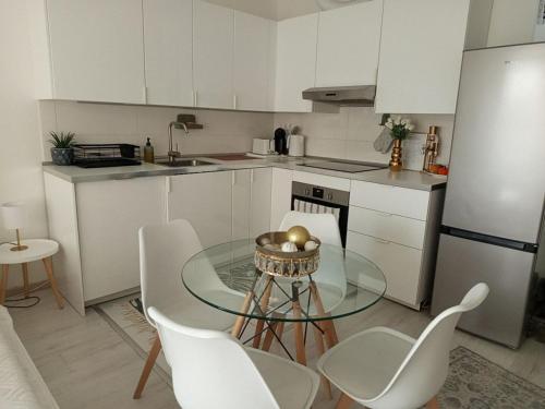 Duna Apartment, FreeGarage, 2Room, smartTV,Dishwasher,AC, Budapeszt