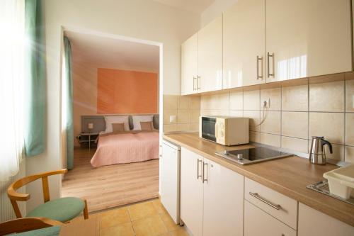 Kitchen, Thermal Residence Apartman in Zalakaros