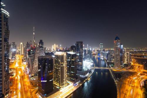 Burj Khalifa View Apartment in Business Bay, Dubai
