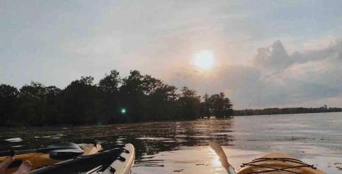 Lakefront Log Cabin On Emerald Isle With Hot Tub Lakefront Log Cabin On Emerald Isle With Hot Tub