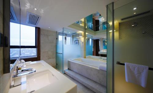 Koupelna, DW Hotel Huangshan in Huangshan