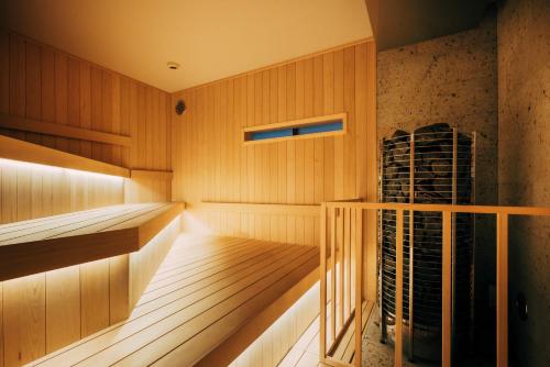 Sauna, 蔵サウナと文化財の宿 森長 Moricho Ryokan in Oga