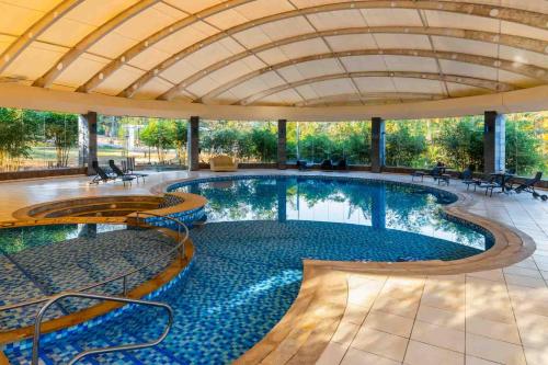 Swimming pool, StayVista at Emerald Acres in Lonavala