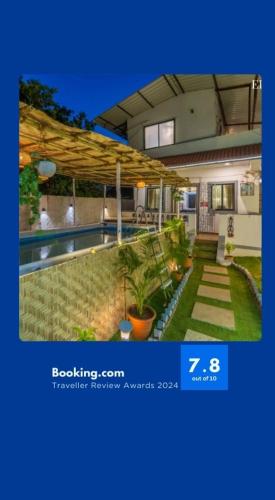Ekostay - OCEAN CREST VILLA I 50 meters from Anjuna Beach - Goa