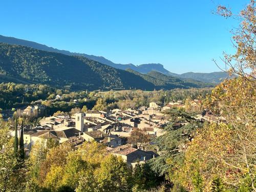 Kilátás, Le Cocon des Trois Marmottes in Saillans (Rhone-Alpes)