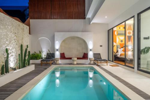 Elegant 3 Bedroom Villa with Spectacular Rooftop Views in Canggu