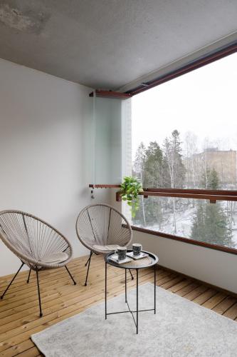 Premium Design Studio in Central Location by Nordic Stay Collection, Helsinki (Foto 5)