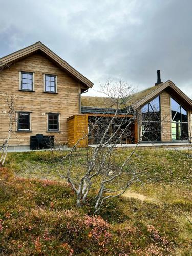 Viesnīcas āriene, Modern Family Cabin At Vegglifjell in Kravik