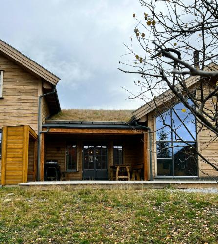 Viesnīcas āriene, Modern Family Cabin At Vegglifjell in Kravik