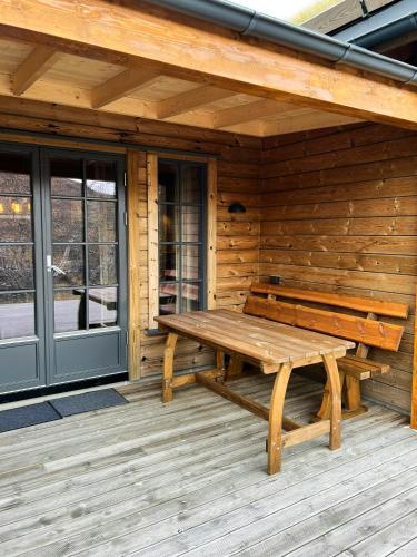 Viesnīcas āriene, Modern Family Cabin At Vegglifjell in Kravik