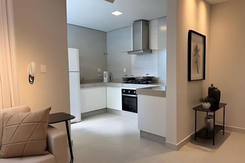مطبخ, Sofisticado apartamento com ar cond. em Araxá (Sofisticado apartamento com ar cond. em Araxa) in اراكسا