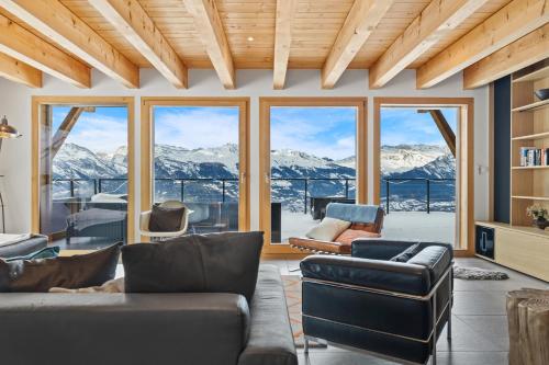 Chalet Ibex, à côté de la piste de Veysonnaz, Veysonnaz (fotografie 9)