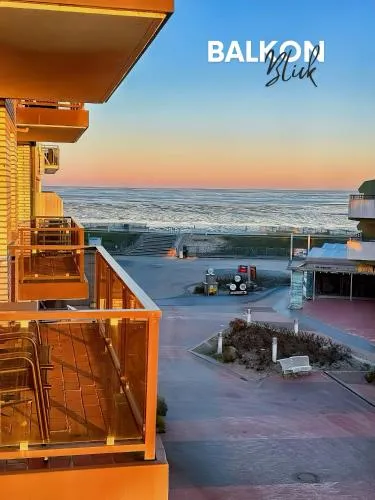 Duhnerjuwel Bestlage im Zentrum,am Strand Duhnen, Balkon mit Meerblick,Wlan Parkplatz und Fahrradabstellraum Bettwäsche und Handtücher inkl in Cuxhaven, Deutschland