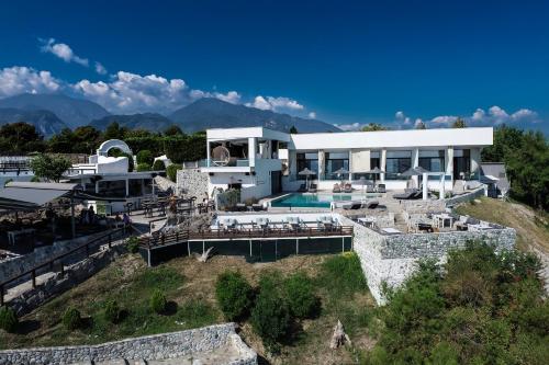 Viesnīcas āriene, Akrotiri Olympus Luxury Suites - Adults Only in Limani Litochorou