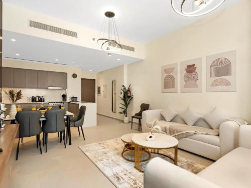 Elegant 1BR I 1min walk to Burj Khalifa & Fountain, Dubaj (fotografie 7)