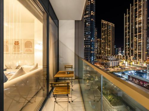 Elegant 1BR I 1min walk to Burj Khalifa & Fountain, Dubaj (fotografie 9)