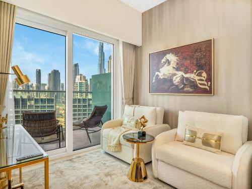New Burj Khalifa View Suite Downtown!, Дубай (фото 3)