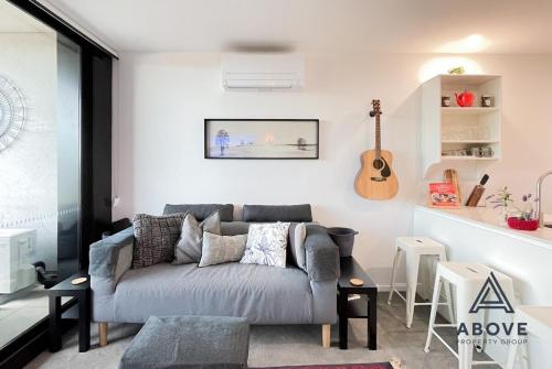 Vendégszoba, Luxurious Cozy 1-Bed FREE Carpark Gym Pool & Spa near Ausztrál Sportintézmény