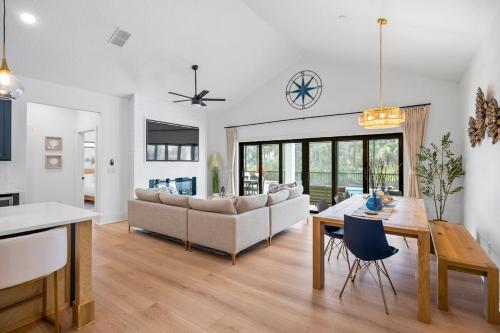 Serene Canal Escape - Heated Pool, Private Dock, Game Room