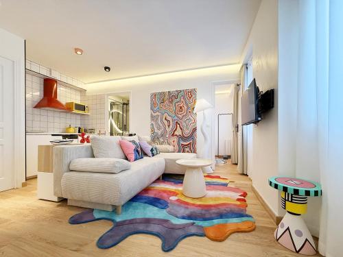 Pop Art & Vibrant Parisian Flat, Paříž