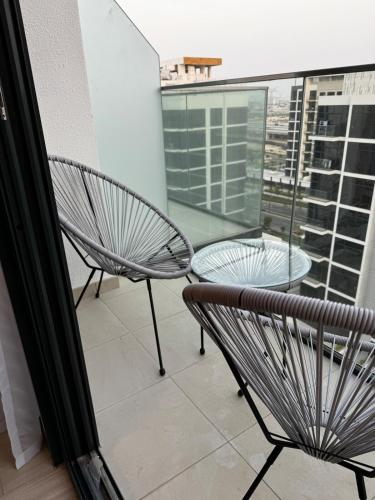 Sunlit serenity Studio Azizi Riviera, Dubai (foto 8)