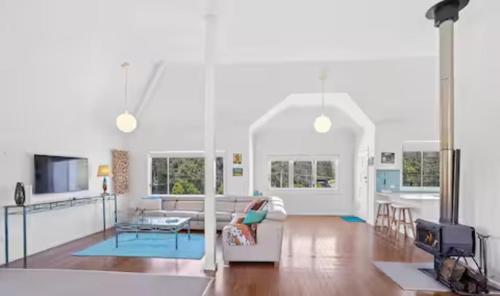 Sala de estar / sala de TV, Seabreeze at One Mile in Praia One Mile
