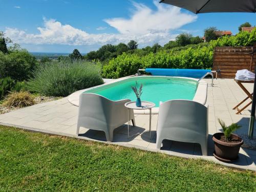 Swimming pool, Aurelija Holiday Home in Popovaca