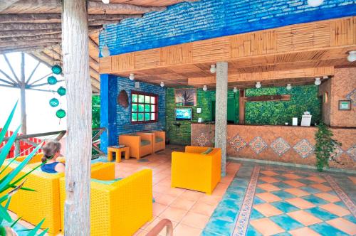 Lobby, Hosteria Canoa in Canoa
