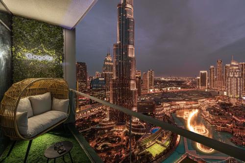 Gogoto1 Ultra LUX Burj View Spacious High Floor PS5 NYE Fireworks View, Dubai