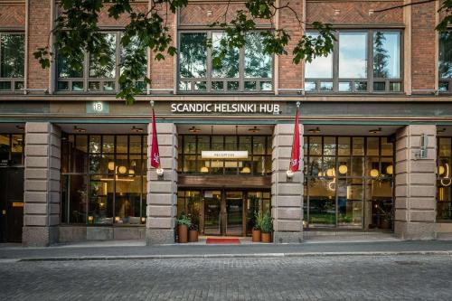 A szálláshely kívülről, Scandic Helsinki Hub near Művészeti & Design Múzeum